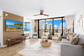 Waikiki Banyan Fabulous Ocean View Condo with Free Parking